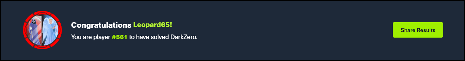 Hack-The-Box DarkZero Machine - Machine Completed