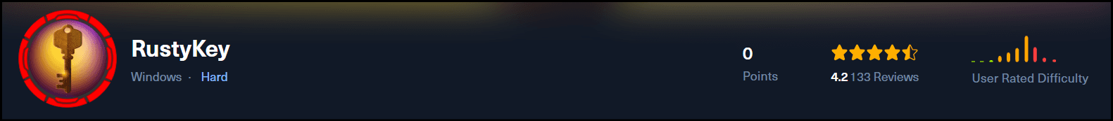 HackTheBox RustyKey Machine - Banner